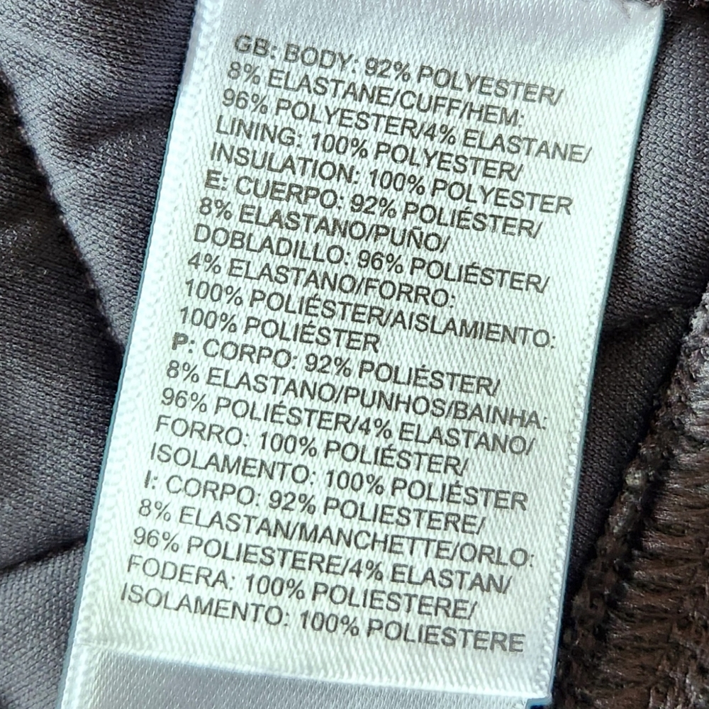 The North Face "Mod Bomber Jacket" Quilted Heather Gray Grey | Women's Size S - Picture 10 of 14